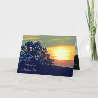 MAKE TILL WIFE MORS DAG-kort Kort