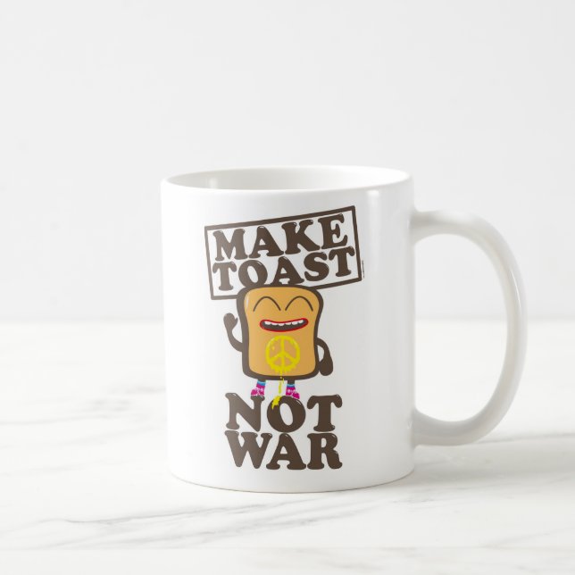 Make toast not war kaffemugg (Höger)