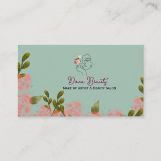 Make Up Artist Business Card Visitkort