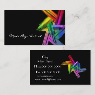 make_up_business visitkort