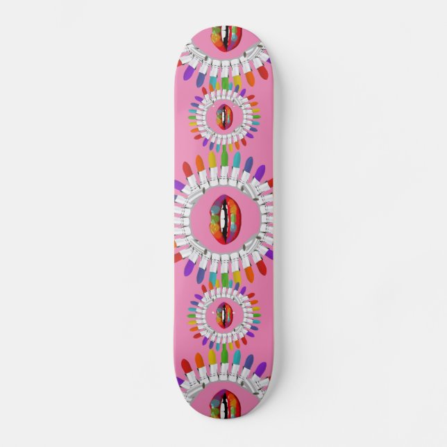 Make up mini skateboard bräda 18,5 cm (Framsida)