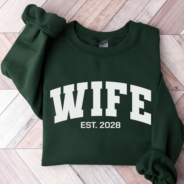 Make-up Sweatshirt, Anpassad Förlovningspresent T Shirt (Engagement gifts for couples, Wedding gifts for bride and groom, Wifey and Hubby matching outfits)