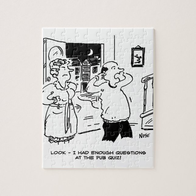 Make vill inte ha frågor pussel (Vertikal)