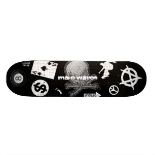 Make Waves Messenger Skateboard Bräda 21,5 Cm
