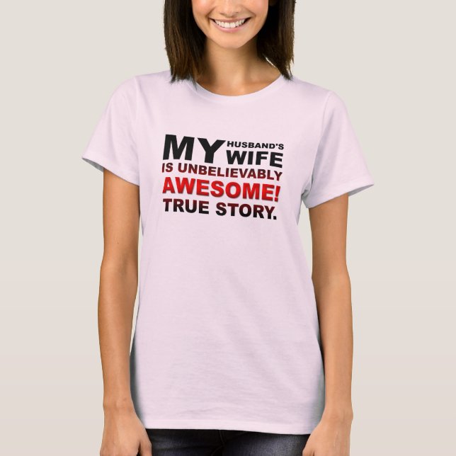 Make Wife Funny Tshirt Tee (Framsida)