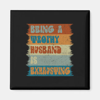 Make Wife Giftermål Humor Make Lycklig Far, Magnet