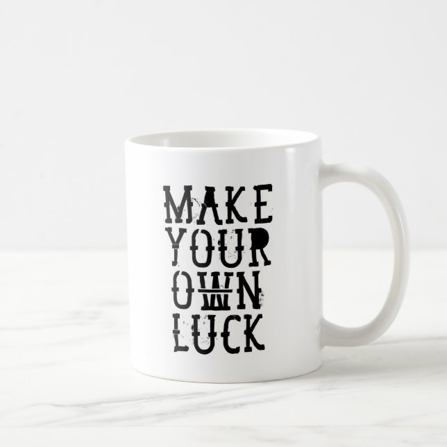 Make your own luck kaffemugg (Höger)