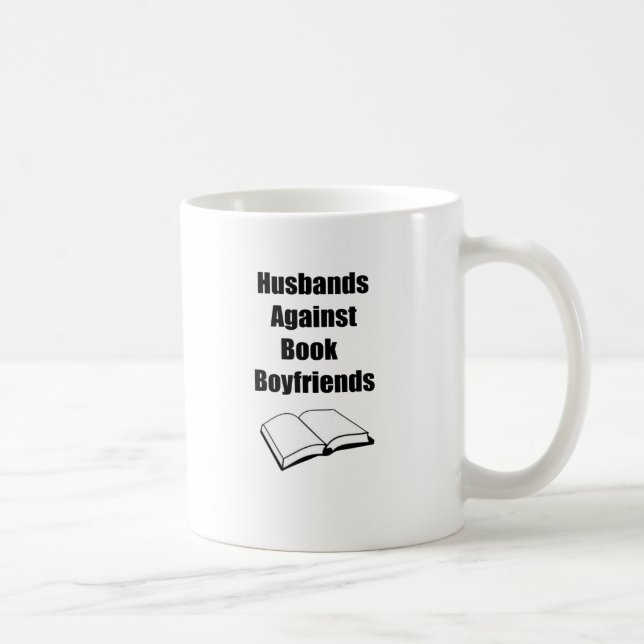 Makear mot bokpojkvänner kaffemugg (Höger)