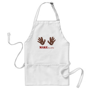 MAKEchocolates handprints Förkläde