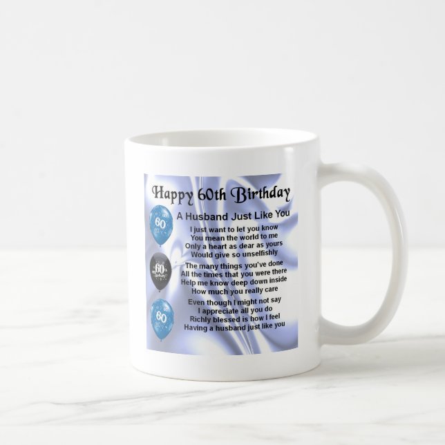 Makedikt - 60th födelsedag kaffemugg (Höger)