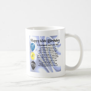 Makedikt - 65efödelsedag kaffemugg