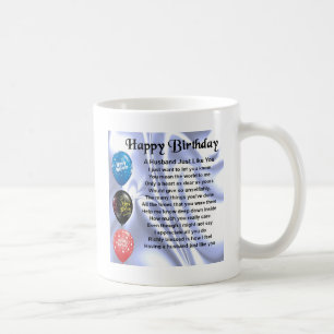Makedikt - grattis på födelsedagen kaffemugg