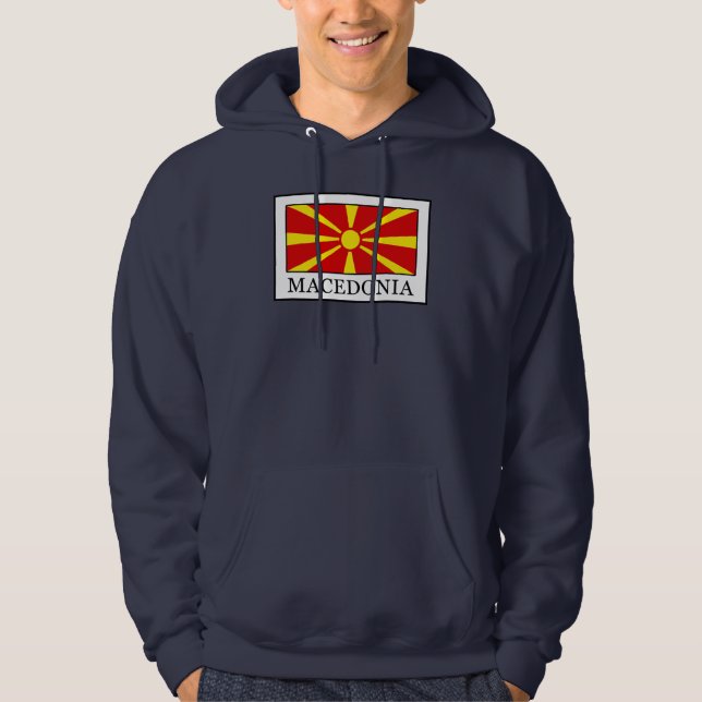 Makedonien Hoodie (Framsida)