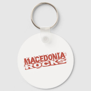 Makedonien Keychain Nyckelring