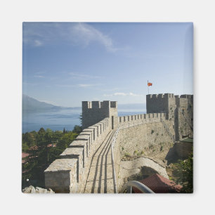MAKEDONIEN, Ohrid. Car Samoil's slott - Slott Magnet