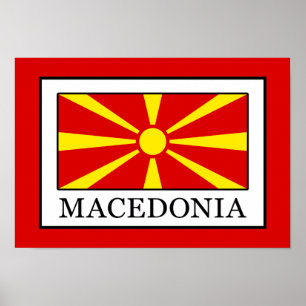Makedonien Poster