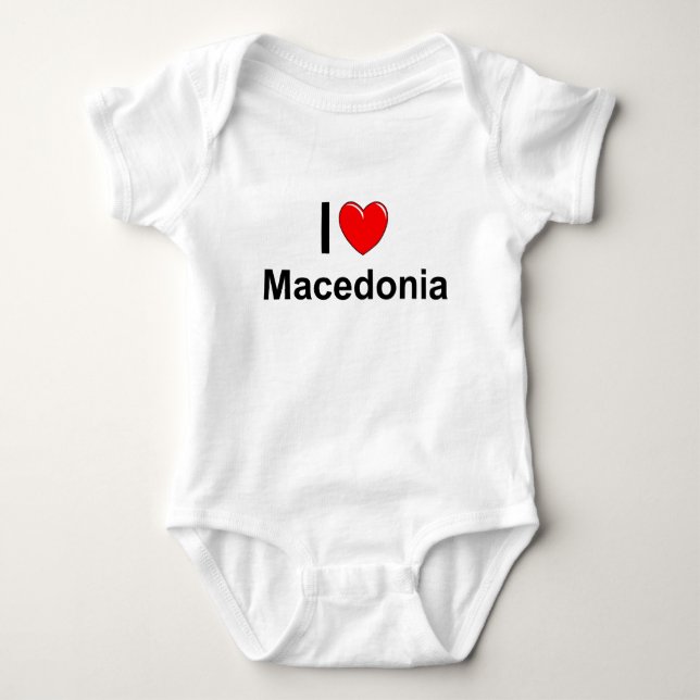 Makedonien T-shirt (Framsida)