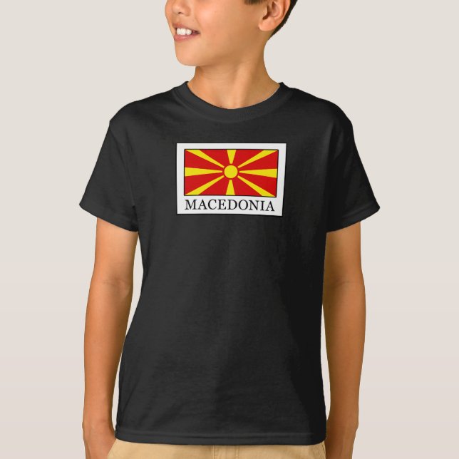 Makedonien T-shirt (Framsida)
