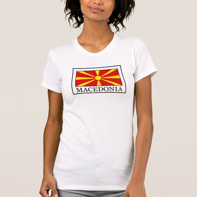 Makedonien T Shirt (Framsida)