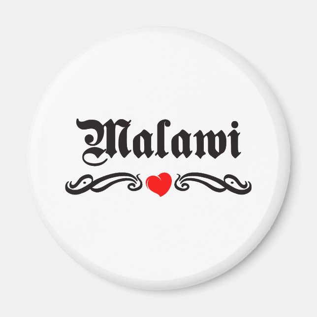 Makedonien Tatto Stil Magnet (Framsidan)