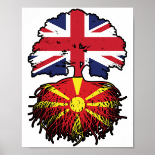 Makedonska brittiska Storbritannien, Storbritannie Poster