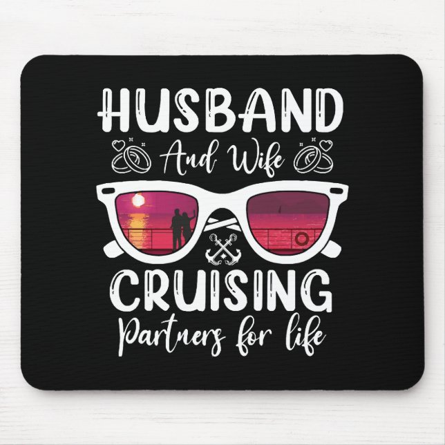 Makefärd Cruising Partners för Livet  Musmatta (Framsidan)