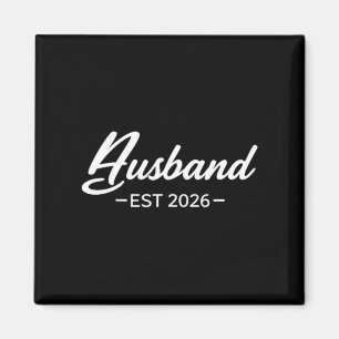 Makehus Est 2026 Tröja Nygifta Bröllop Magnet