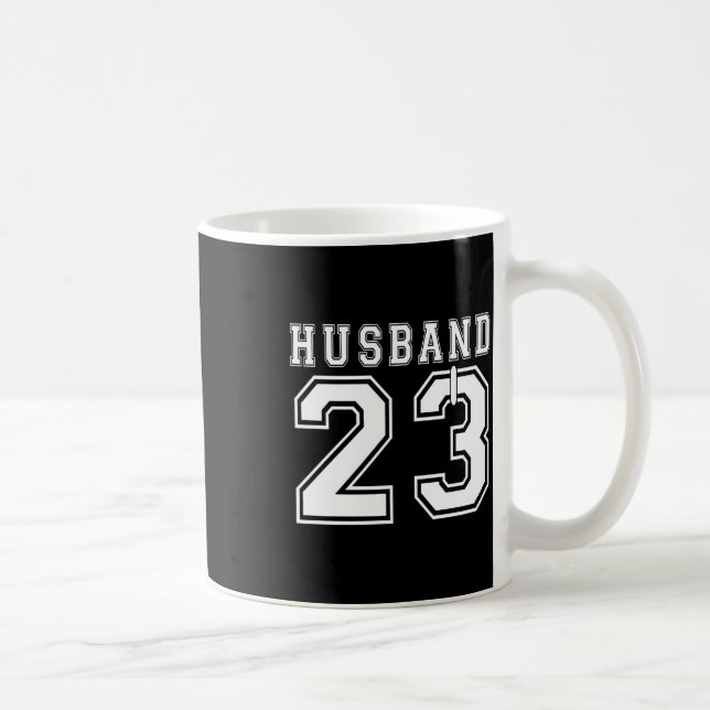 Makehus och fru 2023 matchande förlovningsfest kaffemugg (Höger)