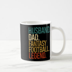 Makehus Pappa Fantasy Football Legend Roligt Män R Kaffemugg