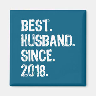Makehusband sedan 2018 1:a bröllops konstverk magnet