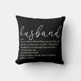 Makehusbands definition manus Rött kärlekshjärta Kudde