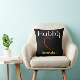 Makehusfrus bröllopsdagpresent kudde