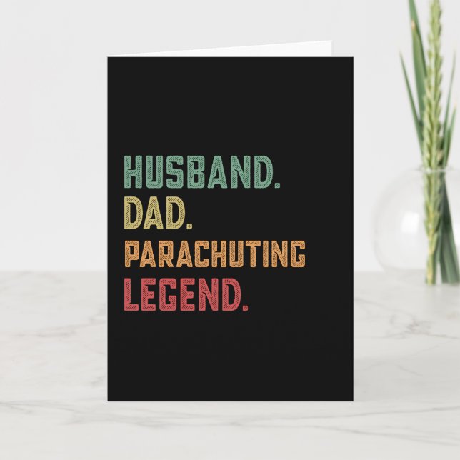 Makehuslegend Frilandslegend Fallskärmshoppare Kort (Framsida)