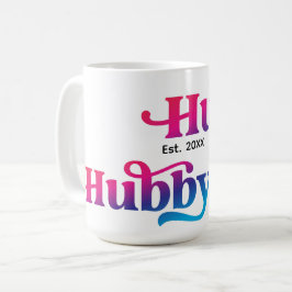 Makehuspar Årsdag för Bröllop Anpassad Färgrik Kaffemugg