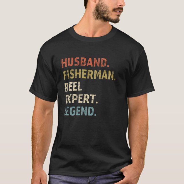 Makehuspresenter Fiskare Expertrulle för Män, Papp T Shirt (Framsida)