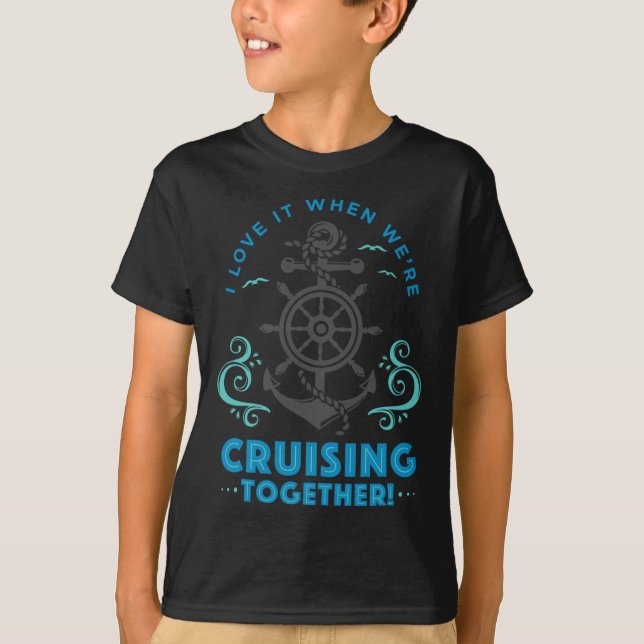 Makehusresa kryssningspresent t shirt (Framsida)