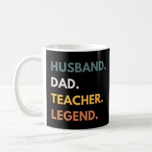 Makehusse Pappa Lärare Legend Rolig Professorer Kaffemugg