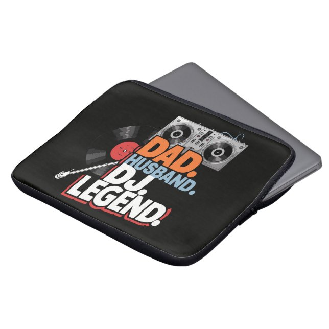 Makelegentleman pappaledjlegend laptop fodral (Framsida topp)