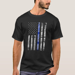 Maken fadern, hjälteamerikanska flaggan gör t shirt