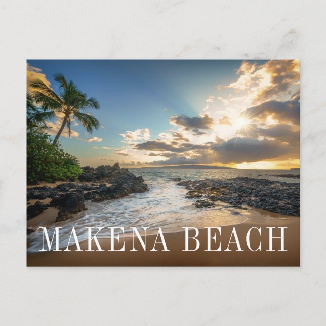 Makena Beach | Makena Cove Vykort (Framsida)