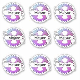 Maker Fair Stickers Klistermärken
