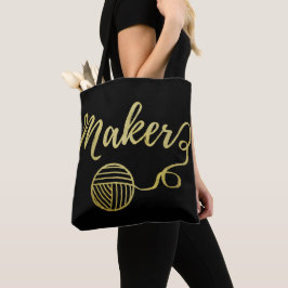 Maker ・ Garn & Crafts typdiagram Faux Guld Tygkasse
