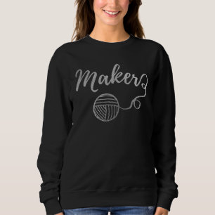 Maker ・ Garn & Crafts typdiagram Faux Silver T Shirt