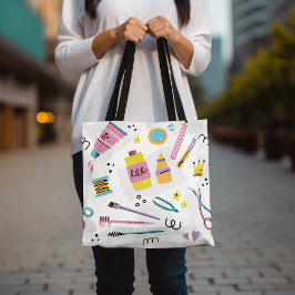 Makeup Älskare Pastel Cosmetics Beauty-tillbehör Tygkasse