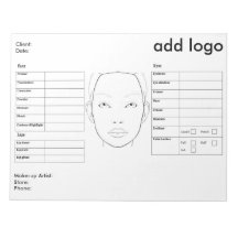 Makeup Ansikte-diagram