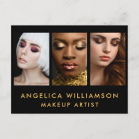 Makeup Artist 3 Photo Business Guld