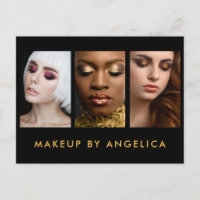 Makeup Artist 3 Photo Guld Business