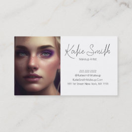 Makeup Artist Affärskort Visitkort