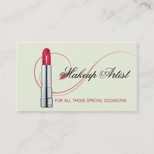 Makeup Artist Affärskort Visitkort