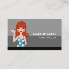 Makeup Artist Affärskorts Visitkort